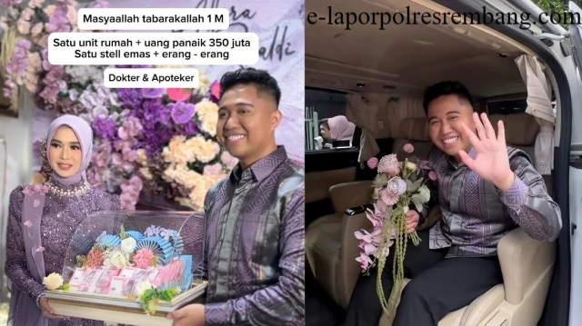 Viral di Media Sosial Lamaran Rp1 Miliar Bukti Cinta & Keseriusan